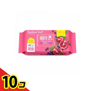 【送料無料!(地域限定)】サボリーノ 朝用マスク 目ざまシート 完熟果実 高保湿タイプ N 30枚入 10個セット