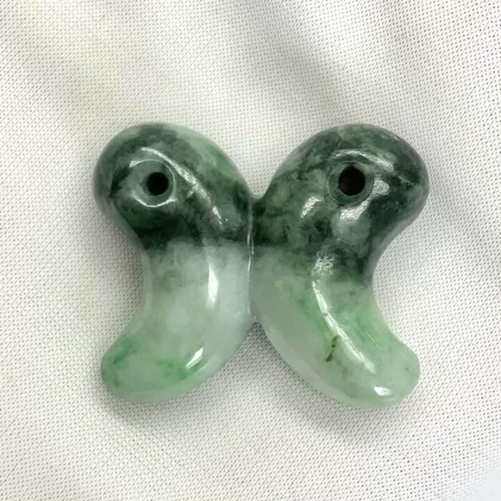 楽天市場】糸魚川翡翠 勾玉 蝶型/双子型 | 出雲国謹製 国産 天然石  