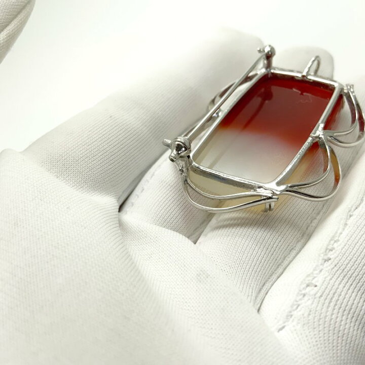 楽天市場】めのう ブローチ | 赤めのう 瑪瑙 メノウ agate アゲート  