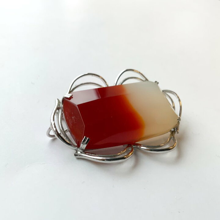 楽天市場】めのう ブローチ | 赤めのう 瑪瑙 メノウ agate アゲート  