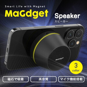 |Cg10{MaGdget Speaker }WFbg Xs[J[ }OZ[t MagSafeΉ }Olbg |[^uXs[J[ Bluetooth 5.3 u[gD[X Xs[J[ TWS fAڑ XeIĐ }CN