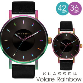 【正規販売店 2年保証】 klasse14 クラスフォーティーン 腕時計 クラス14 レディース メンズ volare Rainbow 42mm 36mm レインボー VO15TI001W VO15TI001M ブランド ペアウォッチ プレゼント 安心 信頼