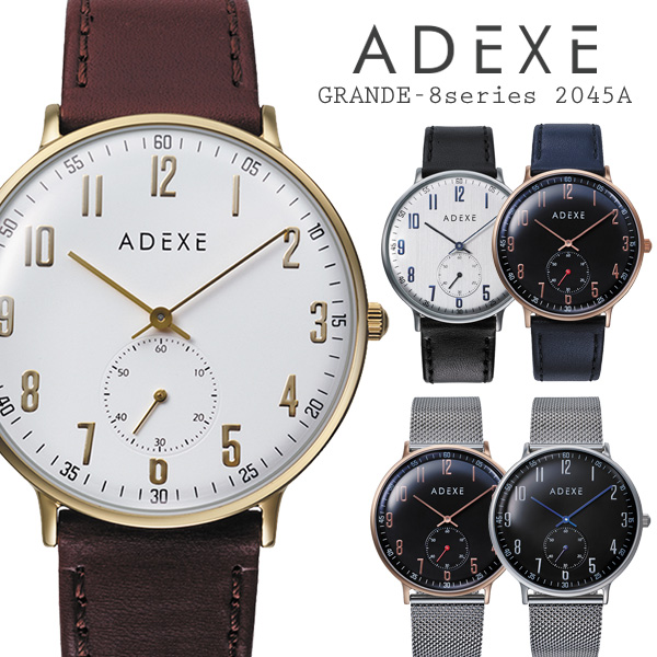 ADEXE(アデクス) 腕時計 2針クォーツ マルチファンクション 値札