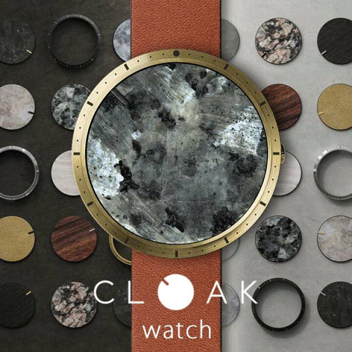 楽天市場】メンズ 腕時計 CLOAK クローク レディース 天然素材 石 木