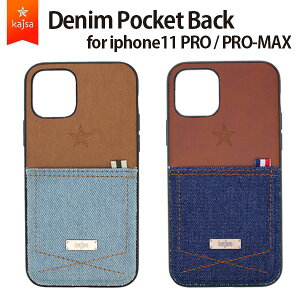 �yMAX2000�~OFF�N�[�|���z�y���[���֑��������z Kajsa �J�C�T Denim collection �f�j���R���N�V���� denim pocket back case�@�f�j���o�b�N�P�[�X iPhone11PRO iPhone11PROMAX �|�P�b�g �y���[����OK�z