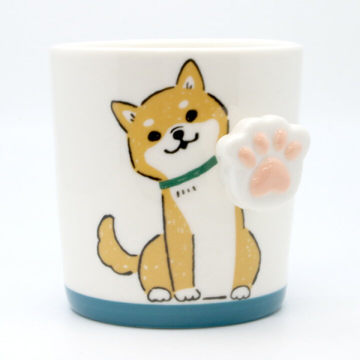 楽天市場 パンチマグ 2個セット ネコ シバ マグカップ 猫 犬 陶製 可愛い 立体 インテリア ペア 大きい コップ プレゼント ギフト スマイルライフギフト シンシア