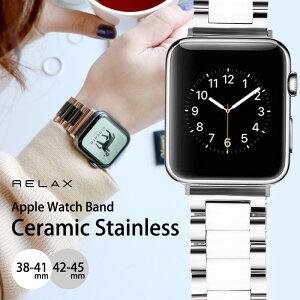 13500~OFFN[|AbvEHb` oh XeX Apple Watch xg Z~bNXeX  38/40/41mm 42/44/45mm RELAX rv xg WG[ Mtg v[g y