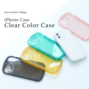 ����500�~OFF�N�[�|����iPhone�P�[�X �N���A �A�C�t�H���P�[�X �\�t�g�P�[�X ���� TPU �N���A�J���[�P�[�X iPhone12 iPhone12Pro iPhone13 iPhone14 iPhone14Pro iPhone15 iPhone15Pro �}�J���j�G�b�W ��macaroni edge�� ��