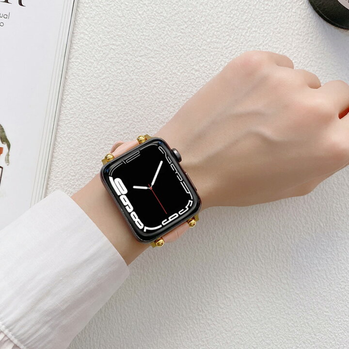 楽天市場】【限定50%offクーポン】 アップルウォッチ バンド スタッズ 