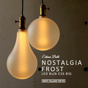 mX^WA BIG tXg GW\ ou LEDd GW\d E26 NOSTALGIA FROST LED Bulb 傫 rbO [W LEDou Ή tXgKX KX  Ɩ CeA