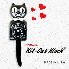正規品 キットキャットクロック MOMA キット キャット クロック クラシック ブラック 黒 Kit-Cat Klock 壁掛け時計 時計 とけい 壁 振り子時計 ウォールクロック アメリカ かわいい ネコ 猫 レトロ ギフト プレゼント