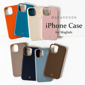 ő2000~N[|MACAROOON }J[ iPhoneP[X Jo[ MagSafeΉ ACtHP[X {v  }OZ[t iPhone13/13Pro iPhone14/14Pro v U[  uh v[g Mtg