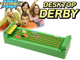 本日限定500円OFFクーポン★デスクトップダービー DESKTOP DERBY 卓上ゲーム 復刻 競馬 パーティー イベント 馬 ゲーム おもしろ雑貨のシンシア プレゼント