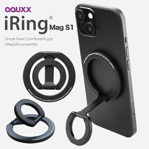 �X�}�z�����O MagSafe �}�O�l�b�g iRing Mag S1 �A�C�����O �}�O �G�X���� �c���X�^���h ���ʃ}�O�l�b�g �\��t�� �����h�~ ���� iPhone16 15 �S�@��Ή� Android �ɔ� 4mm ������� �M�t�g �v���[���g RSL