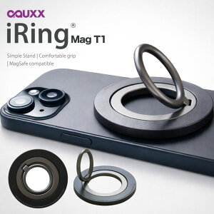 �X�}�z�����O MagSafe �}�O�l�b�g iRing Mag T1 �A�C�����O �}�O �e�B�[���� AAUXX 360�x��] �����h�~ �X�^���h �z�[���h�����O �ɔ� 4mm iPhone16 15 �S�@��Ή� ������� ���� �M�t�g �v���[���g RSL�o��