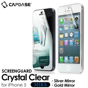 �{������500�~OFF�N�[�|����iPhone55S5C�Ή� �yCAPDASE�z Mira �~���[ ScreenGuard �X�N���[���K�[�h �V���o�[�E�O���X�E�~���[ �t���ی�V�[�g �y���[����OK�z ��������G�� �v���[���g