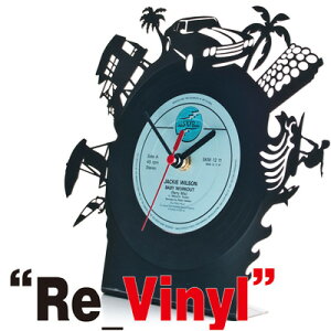 y5̂500~offN[|zRe Vinyl Table Clock@Ci uv  AeB[N Pavel SidorenkopF VhR AiOR[h v[g