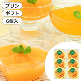 金澤兼六製菓 マンゴープリンBOX(6個)＜600＞ギフト お菓子 洋菓子 詰め合わせ セット 退院祝い 全快祝い 職場復帰 誕生日 プレゼント お供え 手土産 転勤 産休 退職 復職 菓子折り 感謝 お詫び 御供 満中陰志 粗供養 回忌 年忌 ※のし・包装不可※