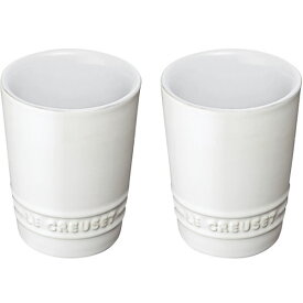 ル・クルーゼ ペア・ショート・タンブラー(ホワイトラスター)＜3300＞結婚祝い 結婚記念日 出産祝い 新築祝い お祝い 御祝い ギフト 贈り物 誕生日 プレゼント 結婚式 引き出物 周年祝い 金婚式 銀婚式 ダイヤモンド婚式 洋食器 自宅用 自宅使い