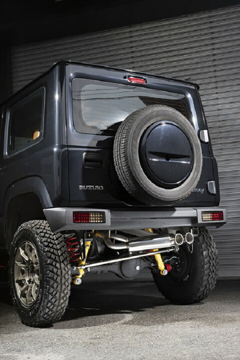 楽天市場】5次元 ジムニー 3BA-JB64W マフラー ショートバンパー用  