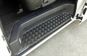 シーアールエス ハイエース レジアスエース 200系 GL用 アルミステップカバー セカンド 両側 アルミ製 es-2006- CRS ESSEX エセックス W