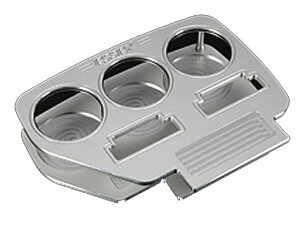 シーアールエス ハイエース レジアスエース 200系 GL用 ビレットフロントカップホルダー シルバー ES-2009 CRS ESSEX エセックス W