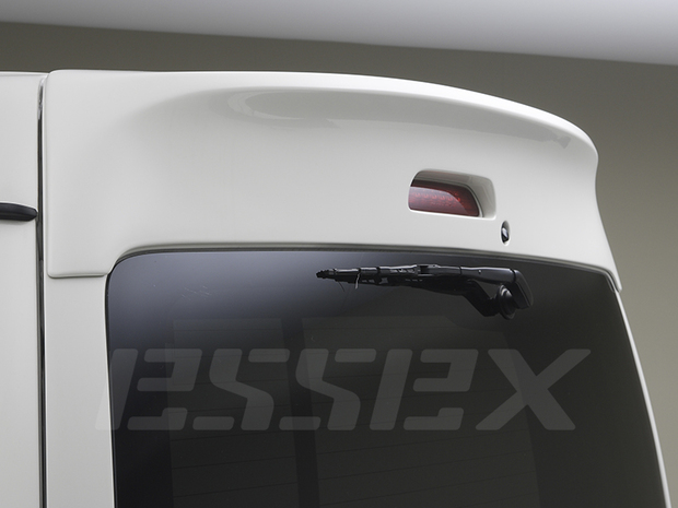 シーアールエス ハイエース レジアスエース 6型にも適合 リアウィング Ver.2 バージョン2 豪華 ES-1208 エセックス 未塗装 エアロパーツ W CRS ESSEX 保証