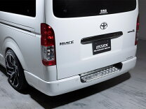楽天市場】ハイエース ワイド ステップ カバー リアバンパーの通販