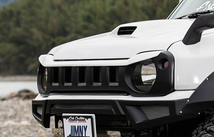 楽天市場】イーエスビー ジムニー JB23 フロントグリル 未塗装 ESB CLS  