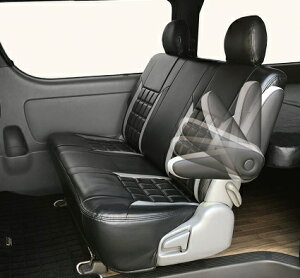 ジェイクラブ ハイエース 200系 1型 2型 3型 4型 5型 6型 リアシートアームレスト 無段階タイプ ワイドスーパーGL 左右セット PVC j-club LEGANCE レガンス