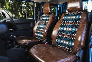 ケイエルシー ジムニー ジムニーシエラ JB64W JB74W ノスタルジーシートカバー オルテガ ファブリック×PUレザー製 KLC Heritage ヘリテージ