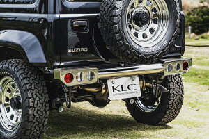 ケイエルシー ジムニーシエラ ジムニーノマド JB74W JC74W トラディショナルバンパー74 リア鏡面 ステンレス製 KLC Heritage ヘリテージ