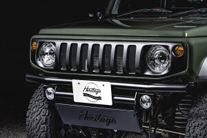 ケイエルシー ジムニー ジムニーシエラ ジムニーノマド JB64W JB74W JC74W #フェイスグリル #ナナケツ ABS製 塗装済 KLC Heritage ヘリテージ