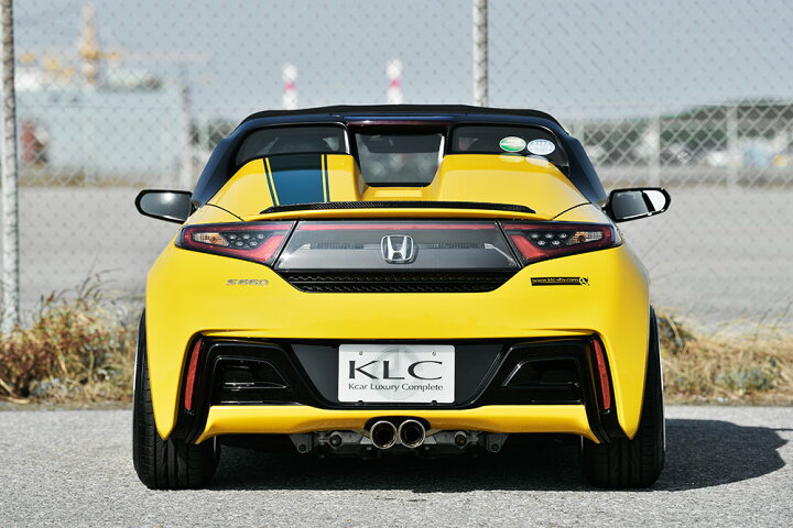 楽天市場 ケイエルシー S660 Jw5 リア エクステンションリップ アクティブスポイラー用 Klc Premium Gt プレミアムgt シンシアモール 楽天市場店