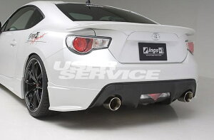 イングス BRZ ZC6 後期 リアマッド リアマットガード FRP(黒ゲル) 未塗装 ings N-SPEC エヌスペック