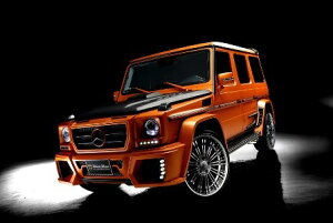 @h W463 G55 AMG 550 500 350 4_Lbg FRP h WALD Sports Line Black Bison X|[cC ubNoC\