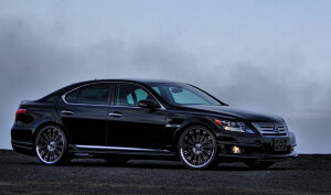 ���@���h LS600h LS600hL UVF45 UVF46 �T�C�h�X�e�b�v �����O�p ABS�� ���h�� WALD EXECUTIVE LINE �G�O�[�N�e�B�u���C��