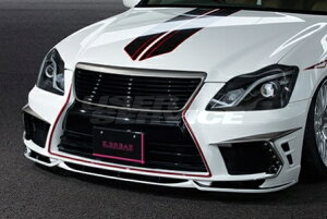 ケイブレイク クラウン GRS 18系 フロントバンパー 未塗装 K-BREAK HYPER ZERO CUSTOM ハイパーゼロカスタム