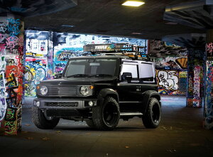 ケイブレイク ジムニー シエラ JB74W フロントアンダーガード フロントショートバンパー専用 未塗装 K-BREAK JIMRIDE