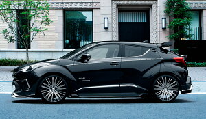 シルクブレイズ C-HR ZYX10 NGX50 サイドステップ FRP 単色塗装 SB-CHR-SS-### SilkBlaze