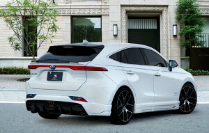 シルクブレイズ ハリアー 80系 MXUA80/AXUH80/85 リアスポイラー LED付き FRP 純正色単色塗装 SB-80HA-RSL-### SilkBlaze MINIBAN FRONT LIP ミニバンフロントリップ