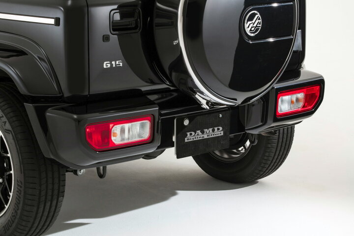 楽天市場】ダムド ジムニー シエラ JB74 リアバンパー (純正塗装済品 