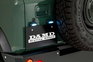 ダムド ジムニー シエラ JB74 ナンバープレート移設キット (for little D R/B.) DAMD little D.