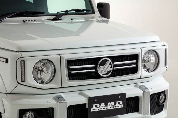 楽天市場】ダムド ジムニー JB64 フロントグリル 未塗装 DAMD little G 