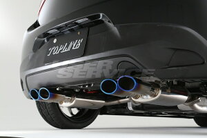 トップライン デミオ DJ5FS(ディーゼル車) マフラー 4本出しチタンテール TOPLINE ARNAGE アルナージ