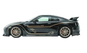 ���E�F�� GT-R GTR R35 ��� �T�C�h�X�e�b�v Wet Carbon ���h�� 1N005J10 ROWEN WORLD PLATINUM ���[���h�v���`�i��