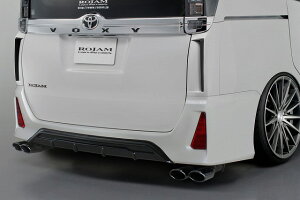 ロジャム ヴォクシー 80系 ZRR8W 前期 リアディフューザー ABS 塗装済み 20-rdf-vn80zs1 ROJAM IRT GENIK ジェニック