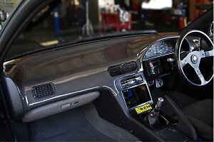 �`���[�W�X�s�[�h 180SX RPS13 �_�b�V���{�[�h�J�o�[ �J�[�{�� CHARGE SPEED