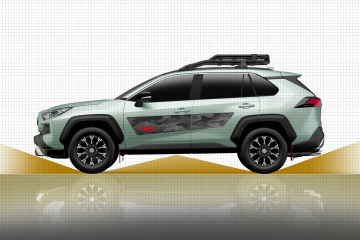 楽天市場】ティーアールディー RAV4 MXAA52 MXAA54 オーバーフェンダー 