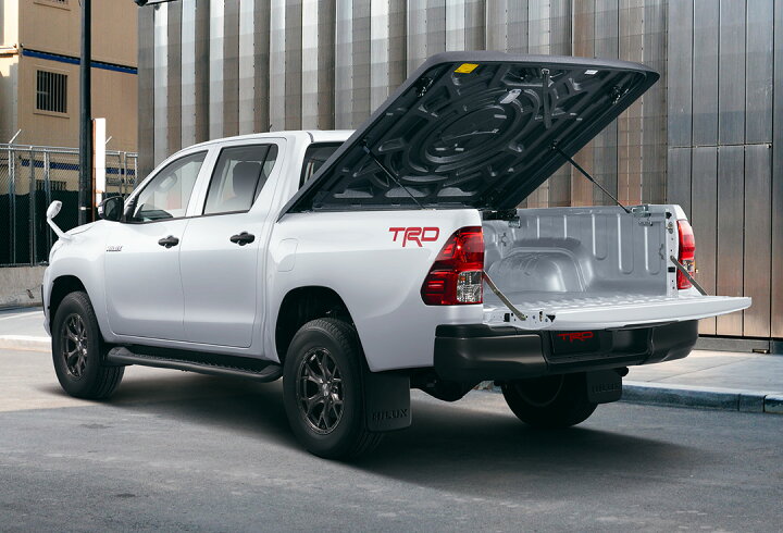 楽天市場】TRD ハイラックス GUN125 ハードトノカバー ブラック ベッド 